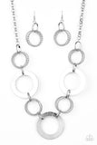 Paparazzi Necklace - Ringed in Radiance - Silver