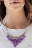 Paparazzi Necklace - Rio Rainfall - Purple