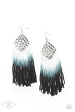 Paparazzi Earring - Dip In - Black