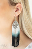 Paparazzi Earring - Dip In - Black
