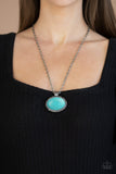 Paparazzi Necklace - Sedimentary Colors - Blue