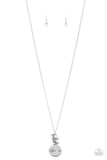 Paparazzi Necklace - Going For GLAM-ma - White