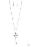 Paparazzi Necklace - The Key to Moms Heart - Multi