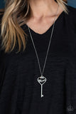 Paparazzi Necklace - The Key to Moms Heart - Multi