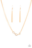 Paparazzi Necklace - Love Eternally - Gold
