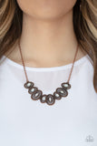 Paparazzi Necklace - Trinket Trove - Copper