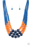 Paparazzi Necklace - Beach Bauble - Blue