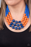 Paparazzi Necklace - Beach Bauble - Blue