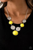Paparazzi Necklace - Bohemian Bombshell - Yellow