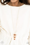 Paparazzi Necklace - Serene Sheen - Gold