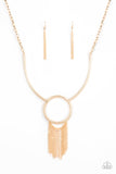 Paparazzi Necklace - Pharaoh Paradise - Gold