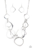 Paparazzi Necklace - Salvage Yard - Silver