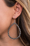 Paparazzi Earring - Galaxy Gardens - Silver