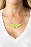 Paparazzi Necklace - Extra Extravaganza - Yellow