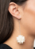 Paparazzi Earring - Swing Big - White