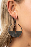 Paparazzi Earring - Reimagined Refinement - Black