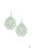Paparazzi Earring - Floral Affair - Green
