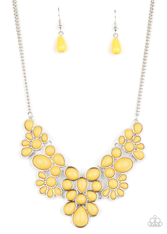 Paparazzi Necklace - Bohemian Banquet - Yellow