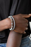 Paparazzi Bracelet - Cactus Quest - Silver