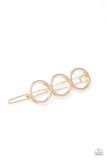 Paparazzi Hair Accessory - A HOLE Lot of Trouble - Gold