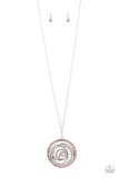 Paparazzi Necklace - Subliminal Sparkle - Pink