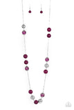 Paparazzi Necklace - Fruity Fashion - Purple