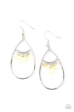 Paparazzi Earring - Shimmer Advisory - Yellow