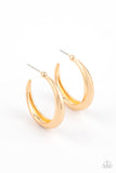 Paparazzi Earring - Lay It On Thick - Gold