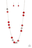 Paparazzi Necklace - Fruity Fashion - Red