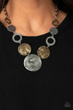 Paparazzi Necklace - Terra Adventure - Silver
