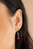 Paparazzi Necklace - A Dream is a Wish Your Heart Makes - Red