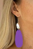 Paparazzi Earring - Vivaciously Vogue - Purple