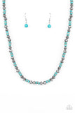 Paparazzi Necklace - Zen You Least Expect It - Blue