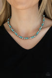 Paparazzi Necklace - Zen You Least Expect It - Blue