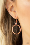 Paparazzi Necklace - The Inner Workings - Rose Gold