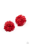 Paparazzi Hair Accessory - Pretty in Posy - Red