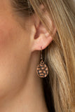 Paparazzi Necklace - Turn Me Loose - Copper