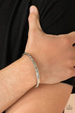 Paparazzi Bracelet - Keep Calm and Believe - Silver