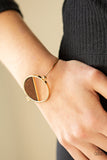 Paparazzi Bracelet - Timber Trade - Gold