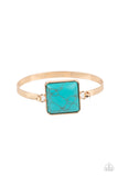 Paparazzi Bracelet - Turning a CORNERSTONE - Gold