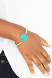 Paparazzi Bracelet - Turning a CORNERSTONE - Gold