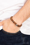Paparazzi Bracelet - Natural State of Mind - Brown