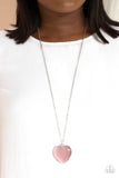 Paparazzi Necklace - Warmhearted Glow - Pink