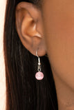 Paparazzi Necklace - Warmhearted Glow - Pink