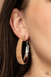 Paparazzi Earring - A CORK In The Road - Silver