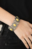 Paparazzi Bracelet - Desert Relic - Yellow