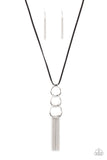 Paparazzi Necklace - Industrial Conquest - Black