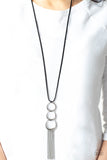 Paparazzi Necklace - Industrial Conquest - Black