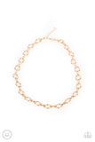 Paparazzi Necklace - Craveable Couture - Gold