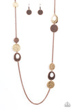 Paparazzi Necklace - Gallery Guru - Copper
